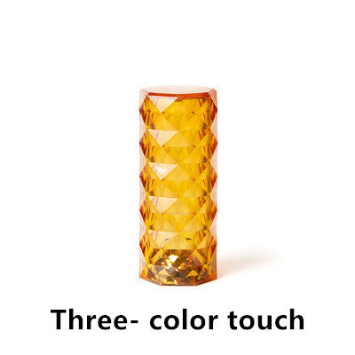 Nordic Crystal Table Lamp – USB Touch Dimming Night Light