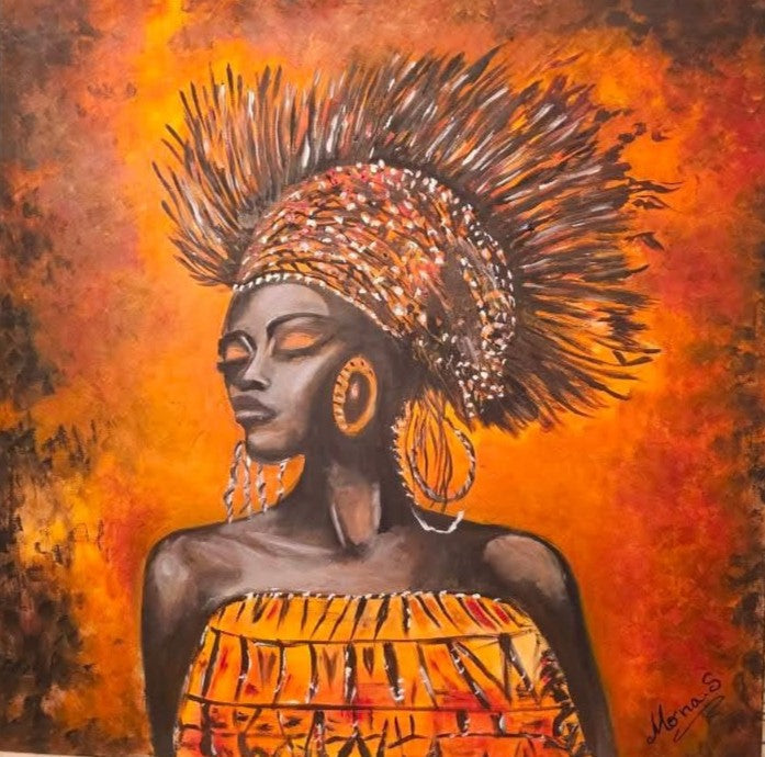 Handmade Portraits by  the brush of the artist Mona Sabry