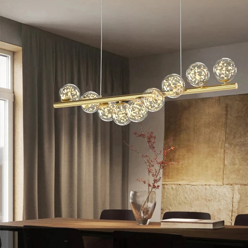 Modern Chandeliers  Sky Glass Bubble Design