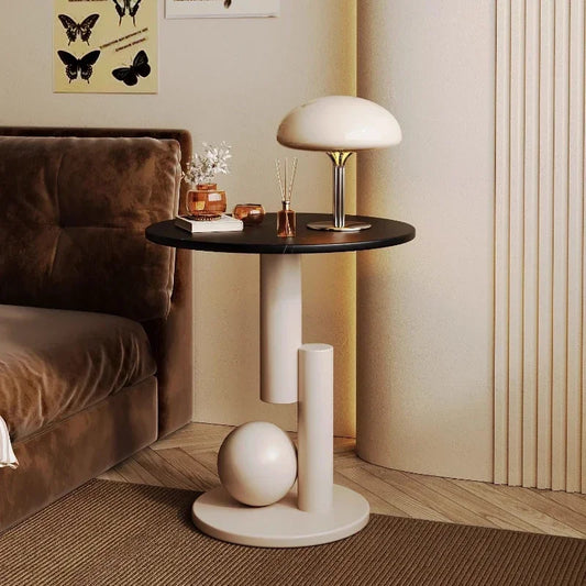 French Rock Slab Coffee & Side Table