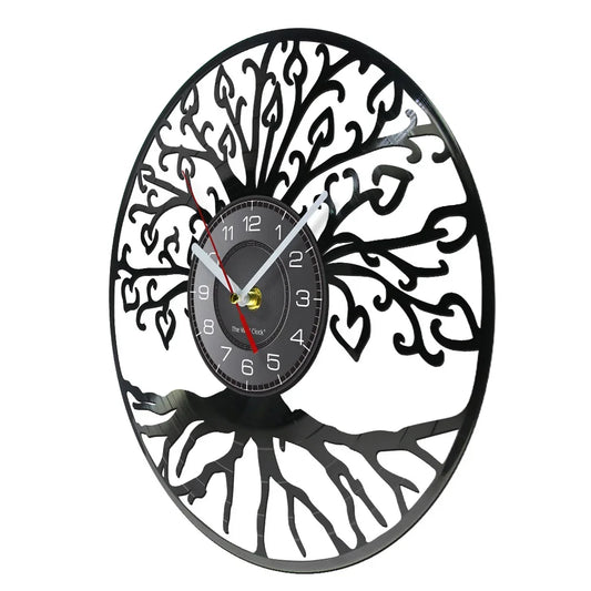 Tree of Life Retro Wall Clock