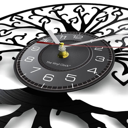 Tree of Life Retro Wall Clock