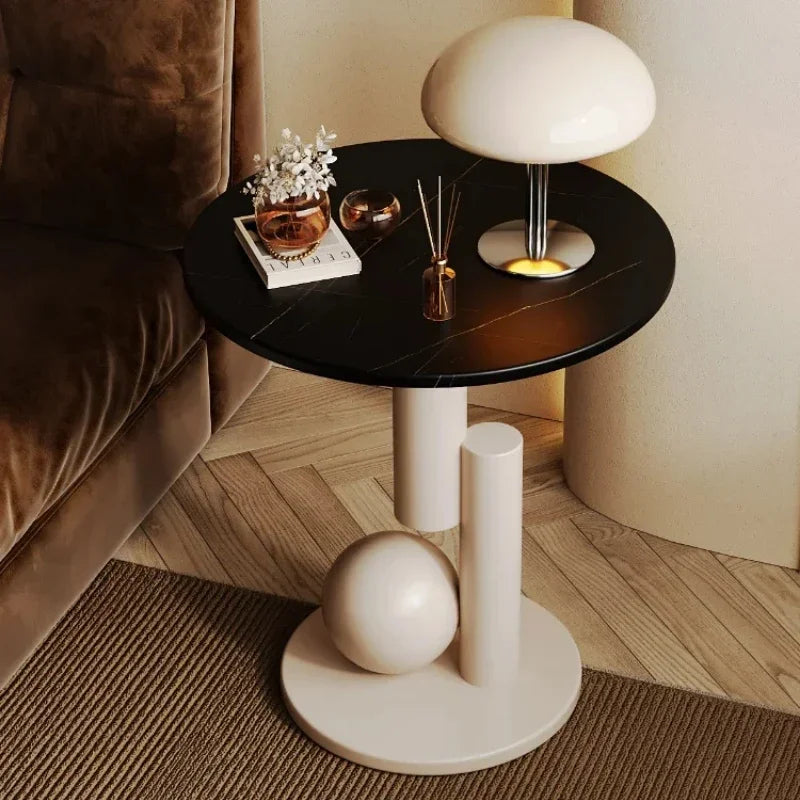 French Rock Slab Coffee & Side Table