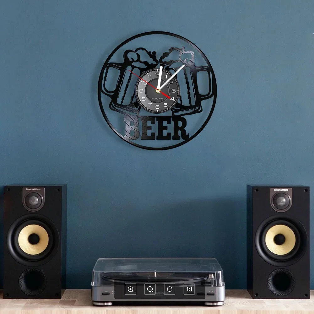 Modern Drinking Hour Clock