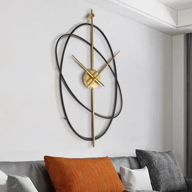 Unique Metal wall Clock
