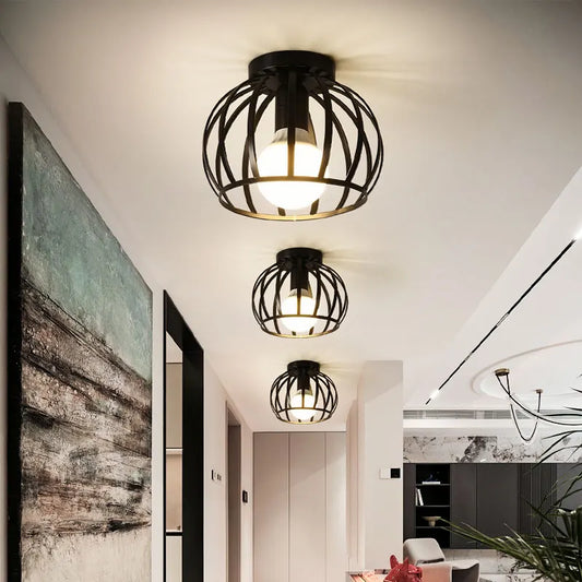 Cage Chandelier Modern Lighting
