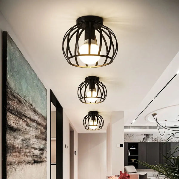 Cage Chandelier Modern Lighting