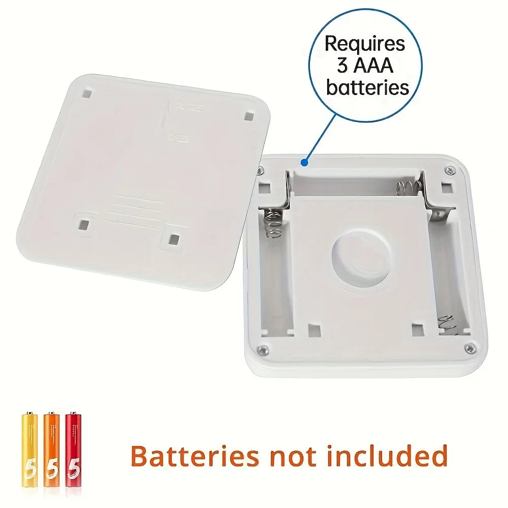 Automatic LED Night Light Motion Sensor Activated Lamp Perfect for Bathroom Bedroom Toilet Staircase Cabinet Lighting