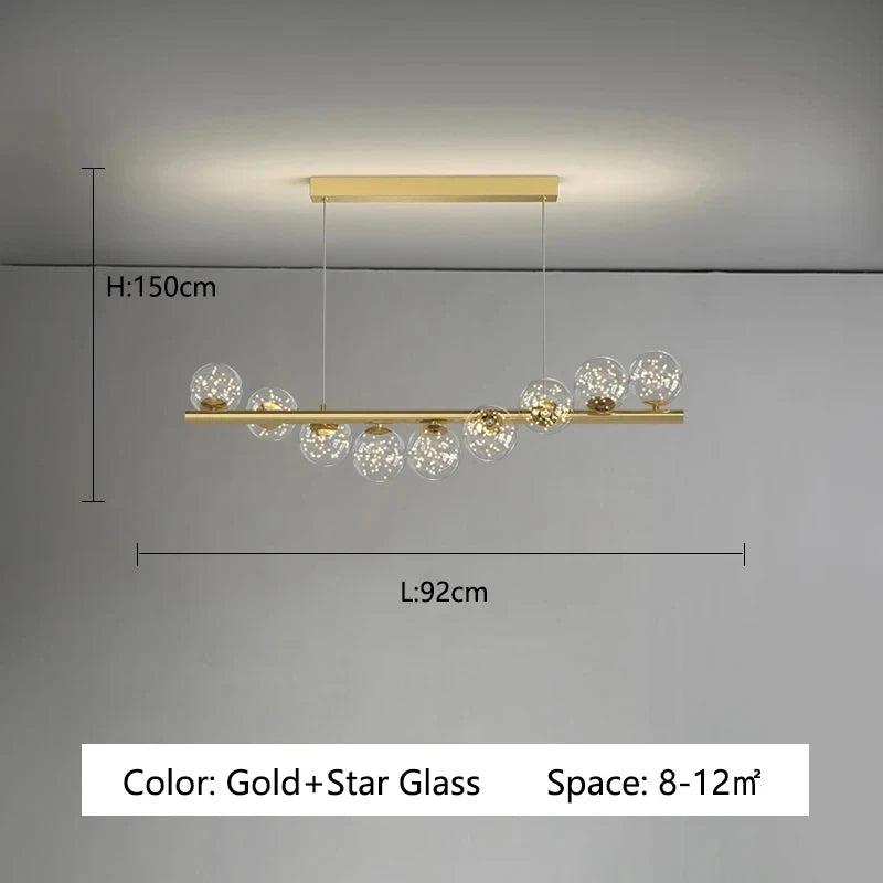 Modern Chandeliers  Sky Glass Bubble Design