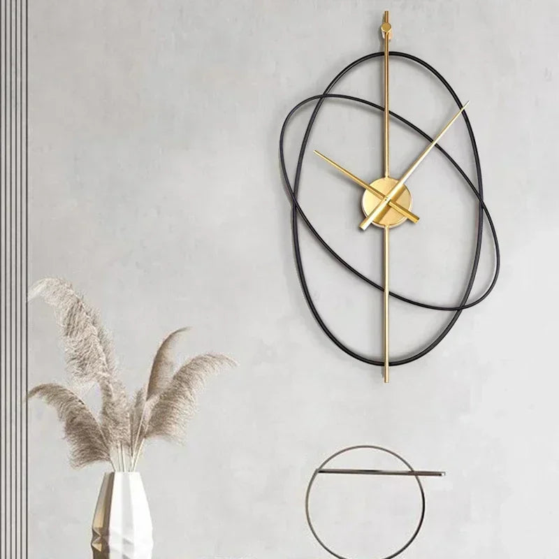 Unique Metal wall Clock