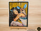 Handmade Girl & Deer Portrait – Modern Wall Art Egypt